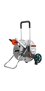 cleverroll L easy metal, hose trolley,hose storage,gardena,watering,gardening