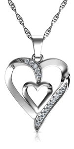 Dephini Heart Necklace