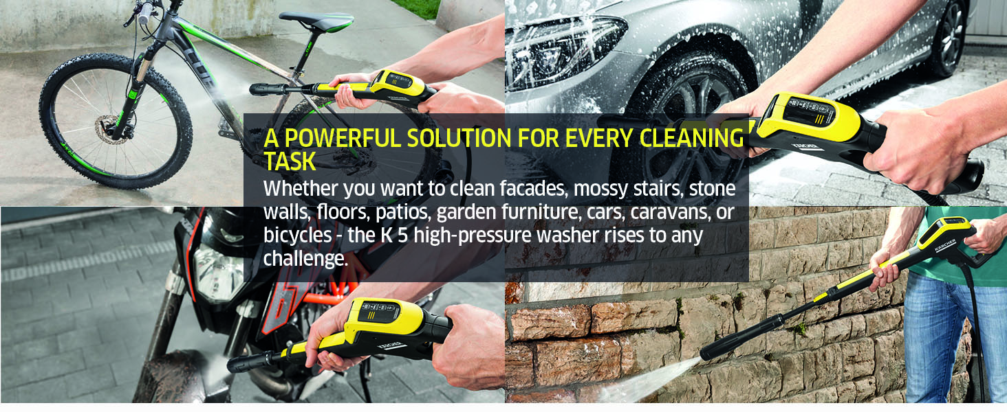 kärcher pressure washer smart home power control jet wash hydroshot