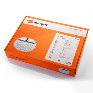 3 way dual head adjustable shower set