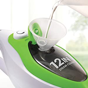 Morphy Richards 720512,12-in-1 Steam Cleaner, Kills 99.9% of Bacteria Around the Home