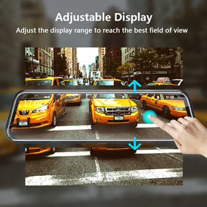 Adjustable rear view angle
