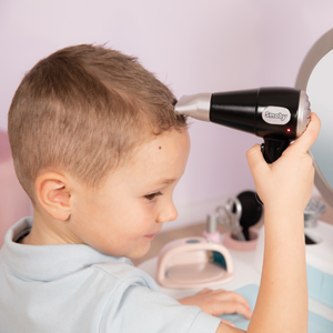 KIDS 3 TREATMENT ROLE PLAY BEAUTY SALON WITH 32 ACCESSORIES