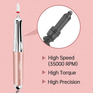 high speed 35000 RPM nail drill