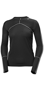 helly hansen womens lifa crew base layer