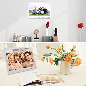 digital photo frame 12 inch