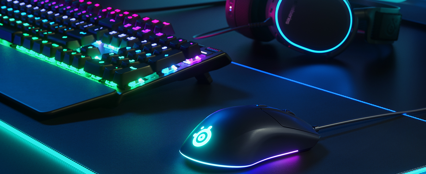 SteelSeries Apex 7 - Mechanical Gaming Keyboard – OLED Smart Display