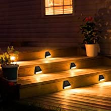 solar deck lights