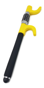 kraser wa839, car anti-theft, vehicle security, steering wheel lock, caravan anti-theft, parking