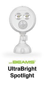 ultra bright spotlight, battery powered led spotlight, outdoor security light