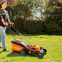 small & compact mower