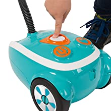 Electronic vacuum cleaner game toys children clean imitate sucking play.