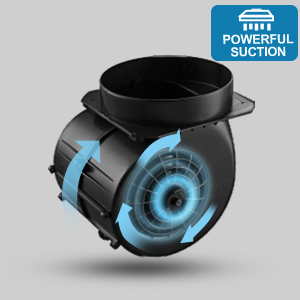 Powerful cooker hood