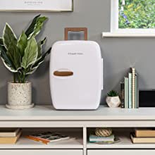 Russell Hobbs RH14CLR4001SCW 14L Mini Compact Cooler for Drinks and Cosmetics, Scandi Style