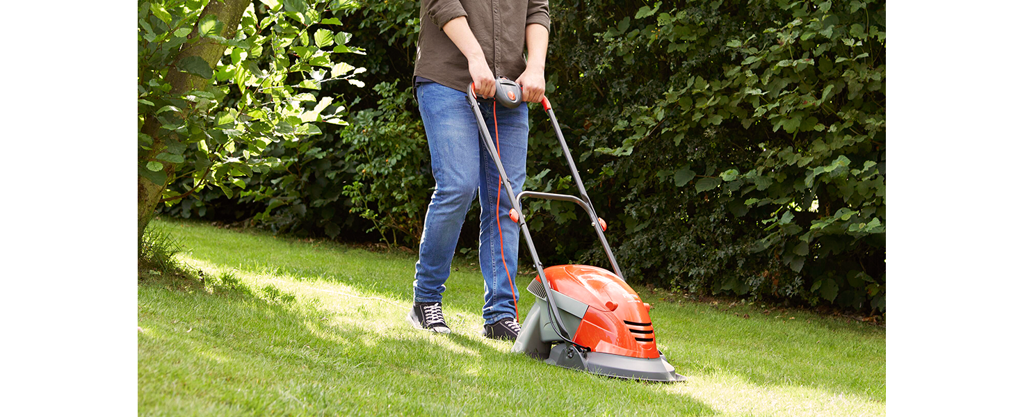 ideal for sloped lawns