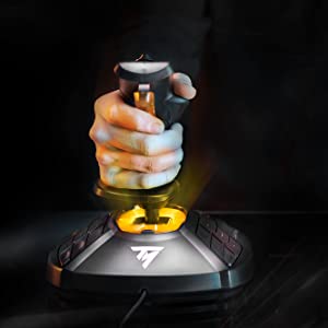 thrustmaster, joystick, thrustmaster joystick, t16000m, flight simulation