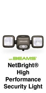 mr beams netbright, wireless networked lighting, networked dual head spotlight