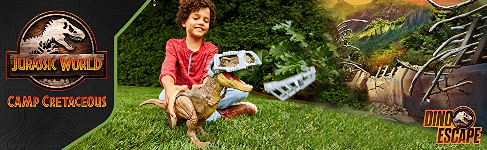 JURASSIC WORLD STOMP 'N ESCAPE TYRANNOSAURUS REX - GYW84