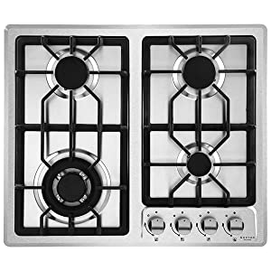 Gas hob four burner