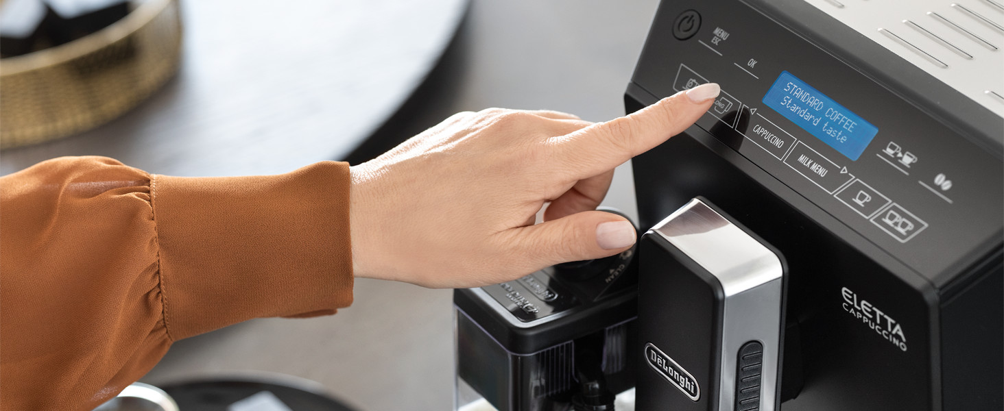 Eletta ecam fully automatic bean to cup coffee machine