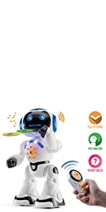 chippies, patrol, rechargeable, controlled, robbot, robit, robodog, boy, older, paw, walking,