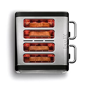 Architect toaster, dualit toaster, 4 slot toaster 