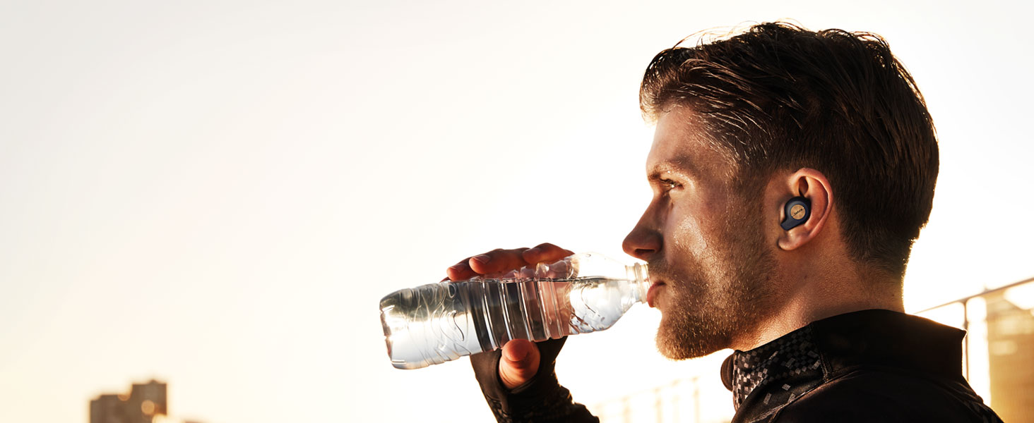 Jabra Elite Active 65t Alexa Enabled True Wireless Sports Earbuds with Charging Case