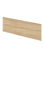 Modern,Bathroom,Bath,Panel,Front,End,Natural,Oak,Shower,End,Front,Panel