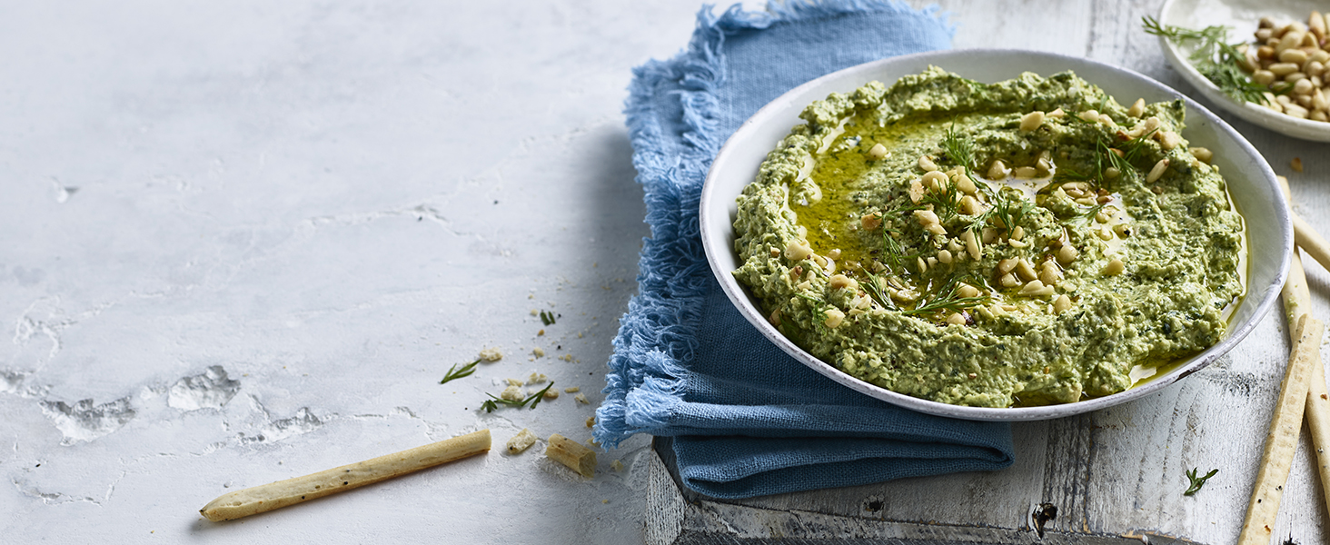 spinach and feta hummus