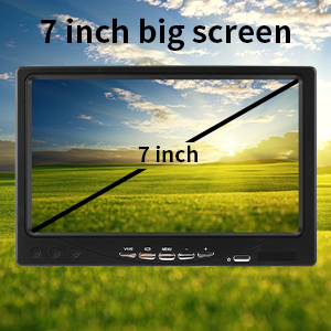 7 inch large screen IPS material monitor