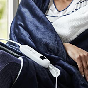 heated throw to keep you warm this winter
