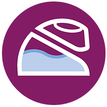 Large Water Tank for up to 2 Hours Ironing