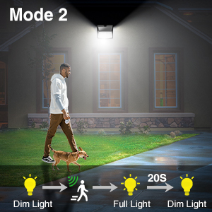 solar powered security light