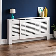 Milton adjustable radiator cover 