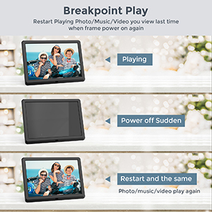 10 inch digital photo frame 1080 digital photo frame 32g with remote control