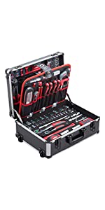 Tool trolley.