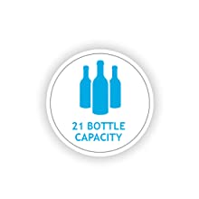 21 Bottle Capacity