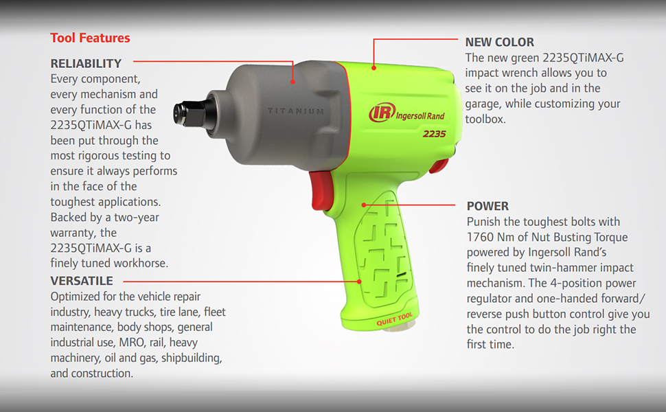 2235QTiMAX-G impact wrench