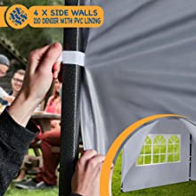 Gazebo with Walls