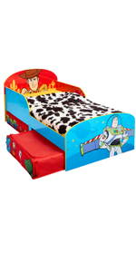 Toy Story Toddler Bed, Buzz, Woody, Ducky, Bunny, Forky
