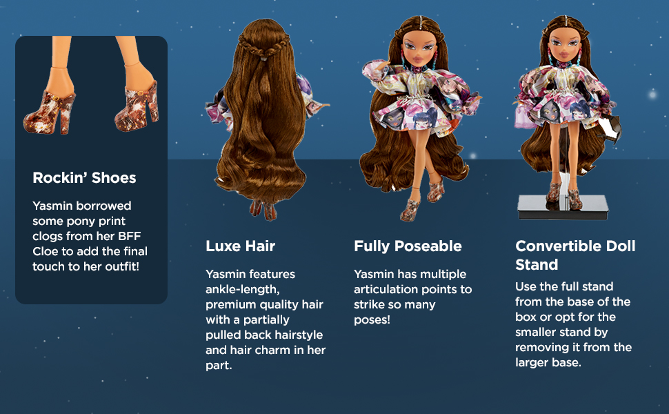 Bratz x GCDS Special Edition Designer Fashion Doll Yasmin MGA