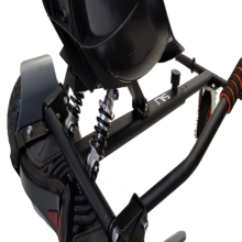 Suspension under seat