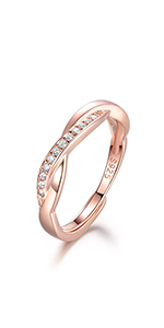 Adjustable Rose Gold Ring