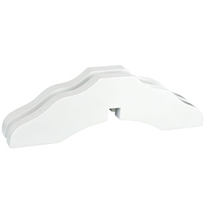 Foot barrier grille.