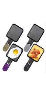 4 Mini Grill Pans