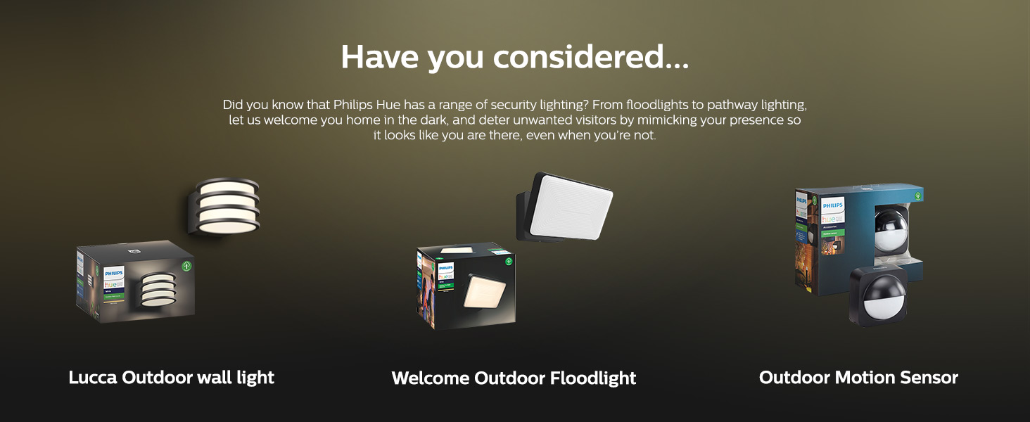 Philips Hue Have you considered front of house?