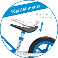 Chillafish, Charlie, adjustable handlebar, adustable seat, 10 inch, lightweight
