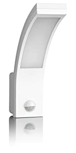 Outdoor Sensor Wall Lights LED Stainless Steel up Down incl. 2X LED Bulb GU10 3.5W Cool White A++