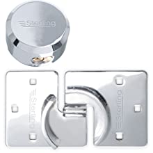Van Lock, round shackleless padlock and hasp