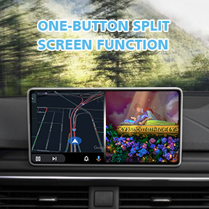 split screen carplay ai box